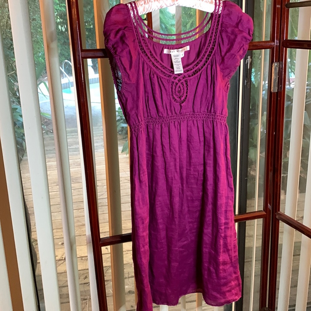 100%Linen MAX STUDIO dress